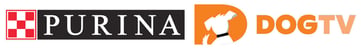 Purina and DOGTV logos Purina and DOGTV logos