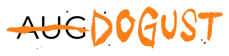 The word August written with AUG crossed out and replaced with the word Dogust